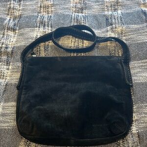 Bottega Veneta Vintage Black Suede Bag